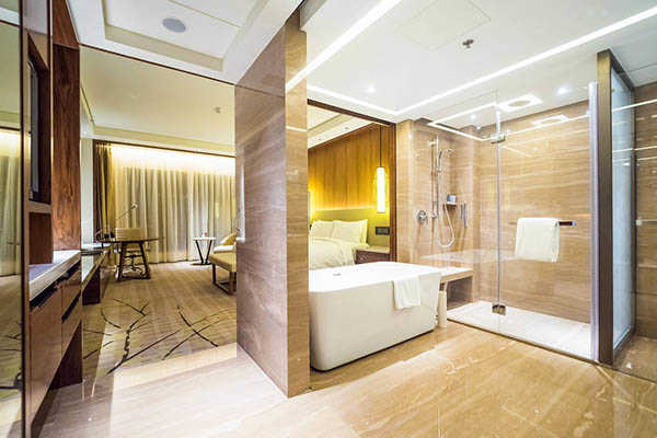星級(jí)酒店的衛(wèi)生間裝飾注意事項(xiàng)3