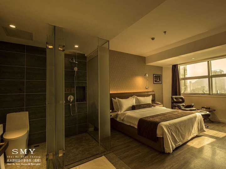 宜賓商務酒店軟裝設計-水木源創