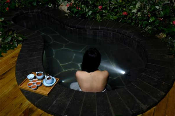 河南盧氏溫泉度假酒店設計-民俗裸浴