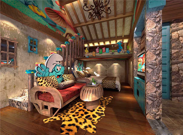 動漫主題酒店設計