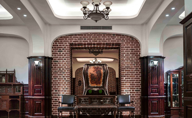 復(fù)古民國風酒店設(shè)計