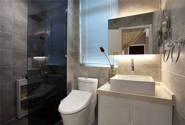 公寓式酒店衛生間設計裝修效果圖片一