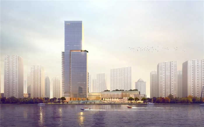 永嘉三江立體城希爾頓酒店建筑外觀設計