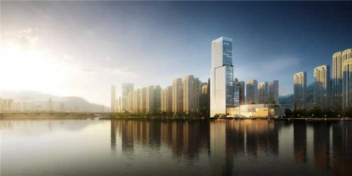 永嘉三江立體城希爾頓酒店建筑外觀設計