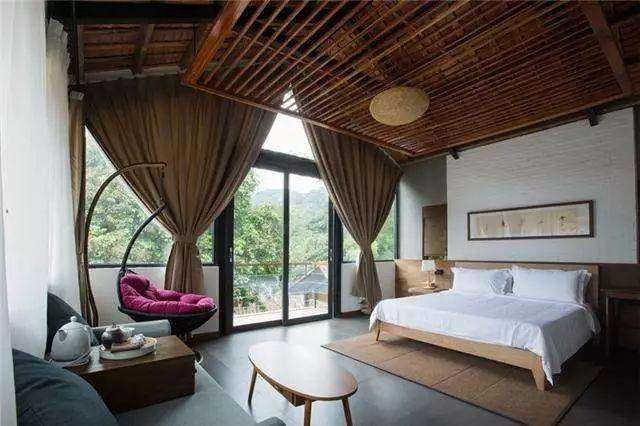 貴州特色鄉(xiāng)村酒店設計|鄉(xiāng)村酒店客房設計效果圖片