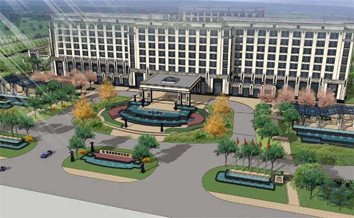 成都酒店景觀規劃設計