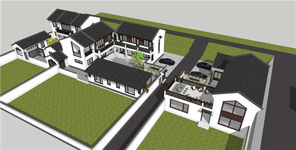 民宿酒店設計-建筑圖