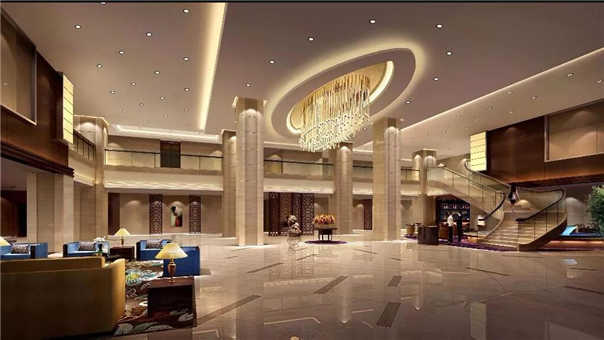 快捷酒店大堂裝修設計圖片12102