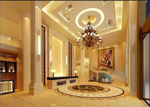 快捷酒店大堂裝修設計圖片12104
