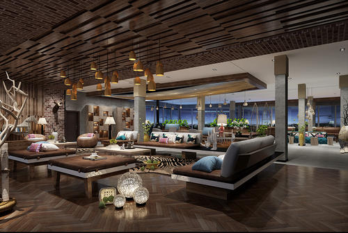 酒店設計效果、酒店設計案例