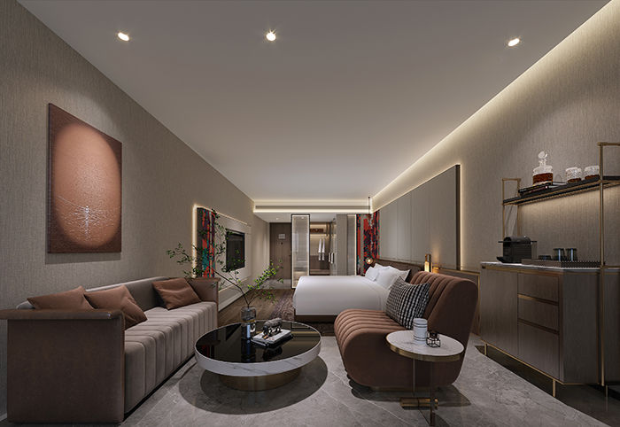 酒店江景設計效果圖