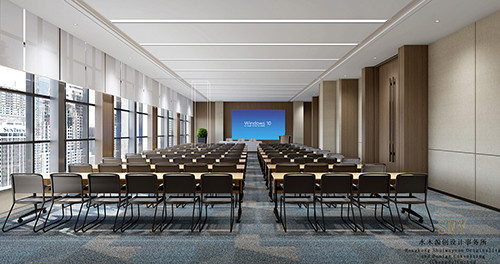 快捷酒店公共空間會議室設計