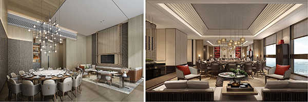 酒店餐飲包房空間裝飾設計