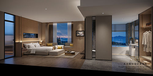 酒店注重設計的和諧性、與酒店整體的統一性