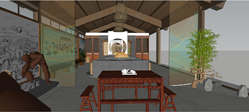 茶文化的酒店空間，古風(fēng)古韻、一種生活習(xí)慣文化傳承