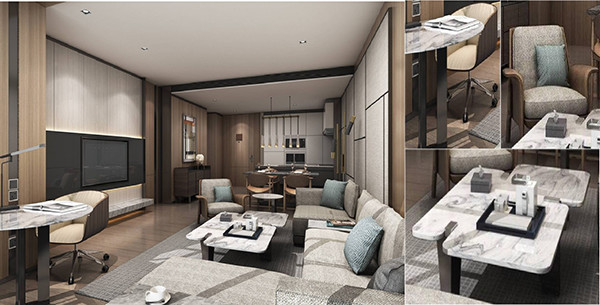 酒店裝修設計、酒店空間效果